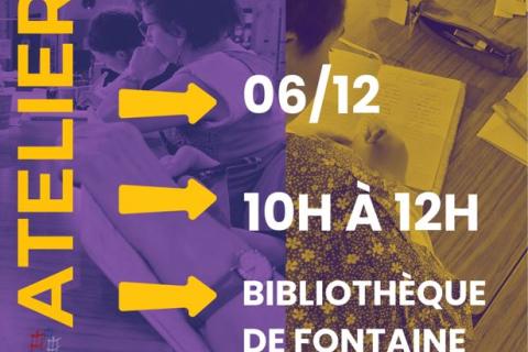 Atelier d'écriture