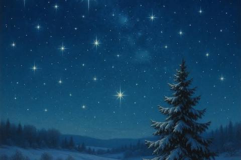 Atelier tandem : Etoiles d'hiver (à partir de 8 ans)