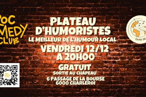 Charleroi devient Stand-Up City