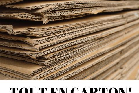 Stage de détente « Tout en carton! »