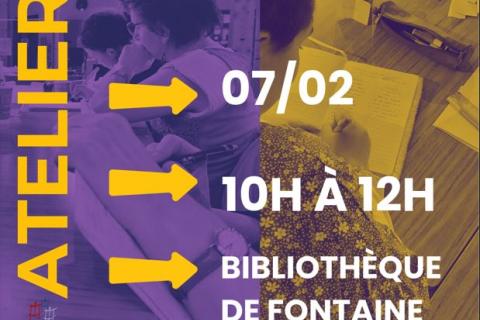 Atelier d'écriture