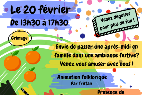 JOURNÉE FAMILLE SPÉCIALE CARNAVAL