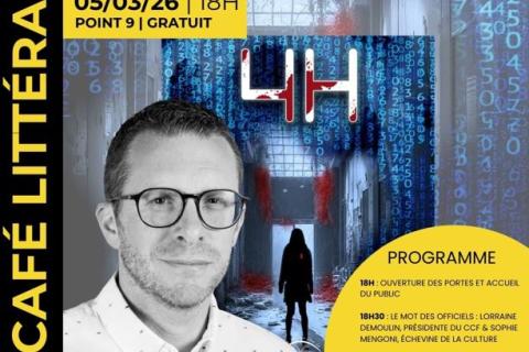 Caf&eacute; Litt&eacute;raire avec S&eacute;bastien Guaietta