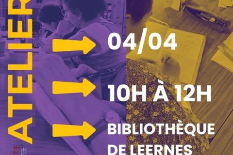 Atelier d'&eacute;criture