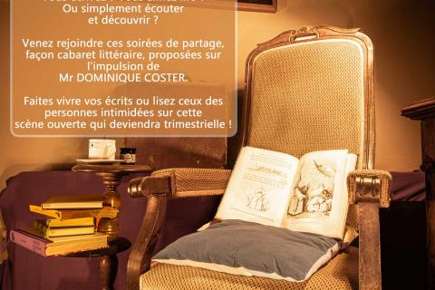 Soir&eacute;e lecture &agrave; Merbes-le-Ch&acirc;teau
