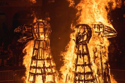Grande Parade du Carnaval et Br&ucirc;lage du Corbeau 2027