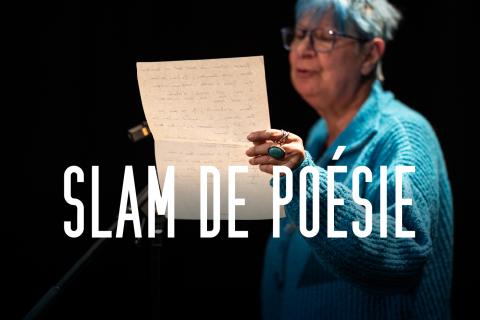 Slam de po&eacute;sie